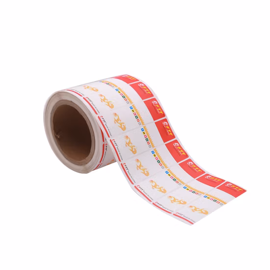 Kundenspezifischer Vinyl-wasserdichter Hologramm-ganz eigenhändig geschrieber Transfer-Kleber-Void-Barcode-Anti