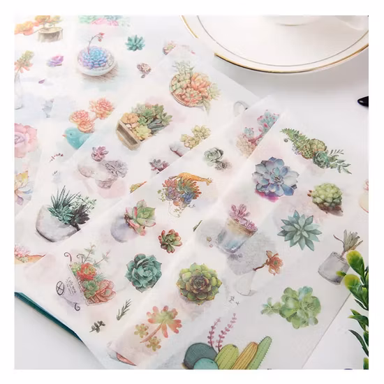 Benutzerdefinierte selbstklebende, wasserfeste Kinder-Sicker-Cartoon-Kicker-Pack-Verpackung, individueller Kiss-Cut-Aufkleberbogendruck