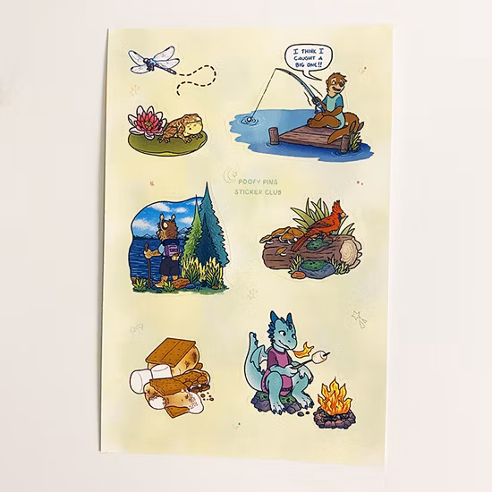 Selbstklebende wasserdichte Kiss-Cut-dekorative Aufkleber im Großhandel nach Maß