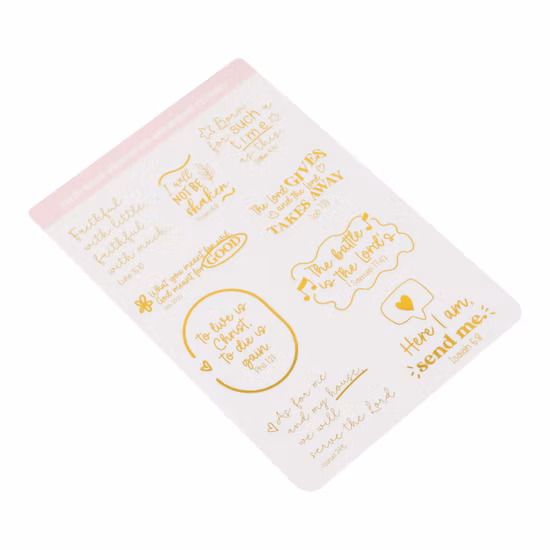 Selbstklebende Etikettenbögen für Kinder, die individuelle Aufkleber im Kiss Cut-Format drucken